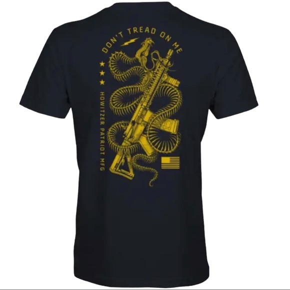 Howitzer Style Men's T-Shirt COILED SNAKE Military Grunt MFG S-4XL - Picture 2 of 9